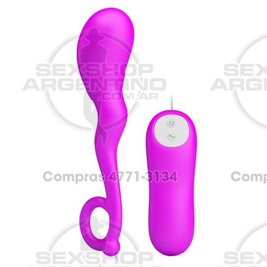 Estimulador anal y vaginal 12 funciones